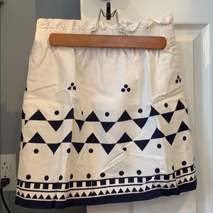 J. Crew Paperbag Skirt